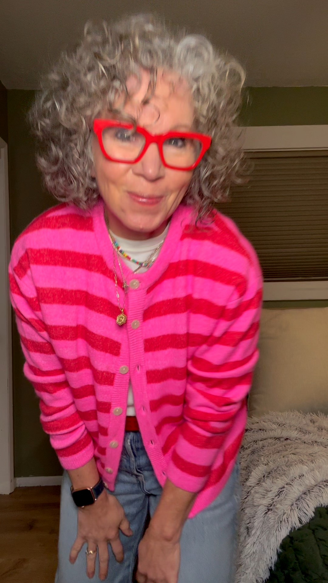 My jacket is older I linked some cute options ❤️
I’m in a size 4 pants, these are such great jeans they remind me of expensive designer jeans but for only 38.00.
I’m in a small sweater and have worn this on repeat. ❤️💗