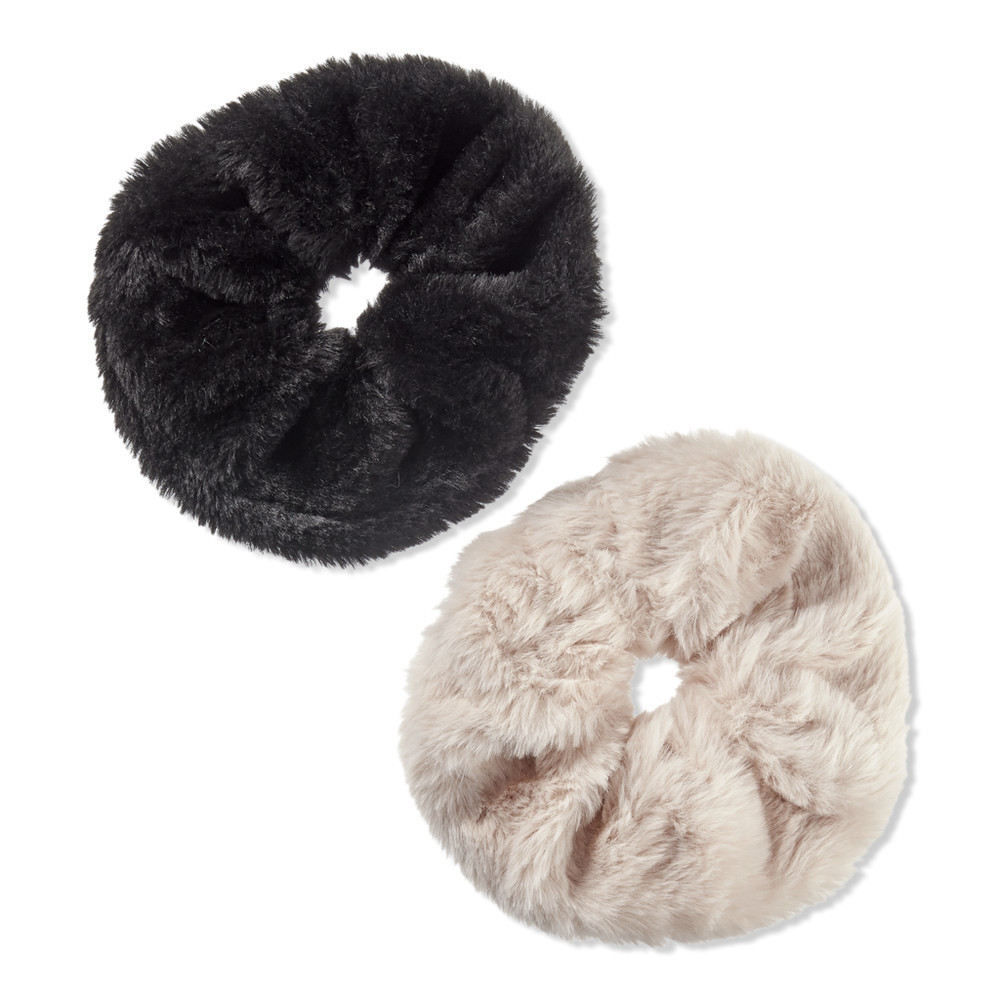Scunci Ponytail Faux Fur Scrunchies | Ulta