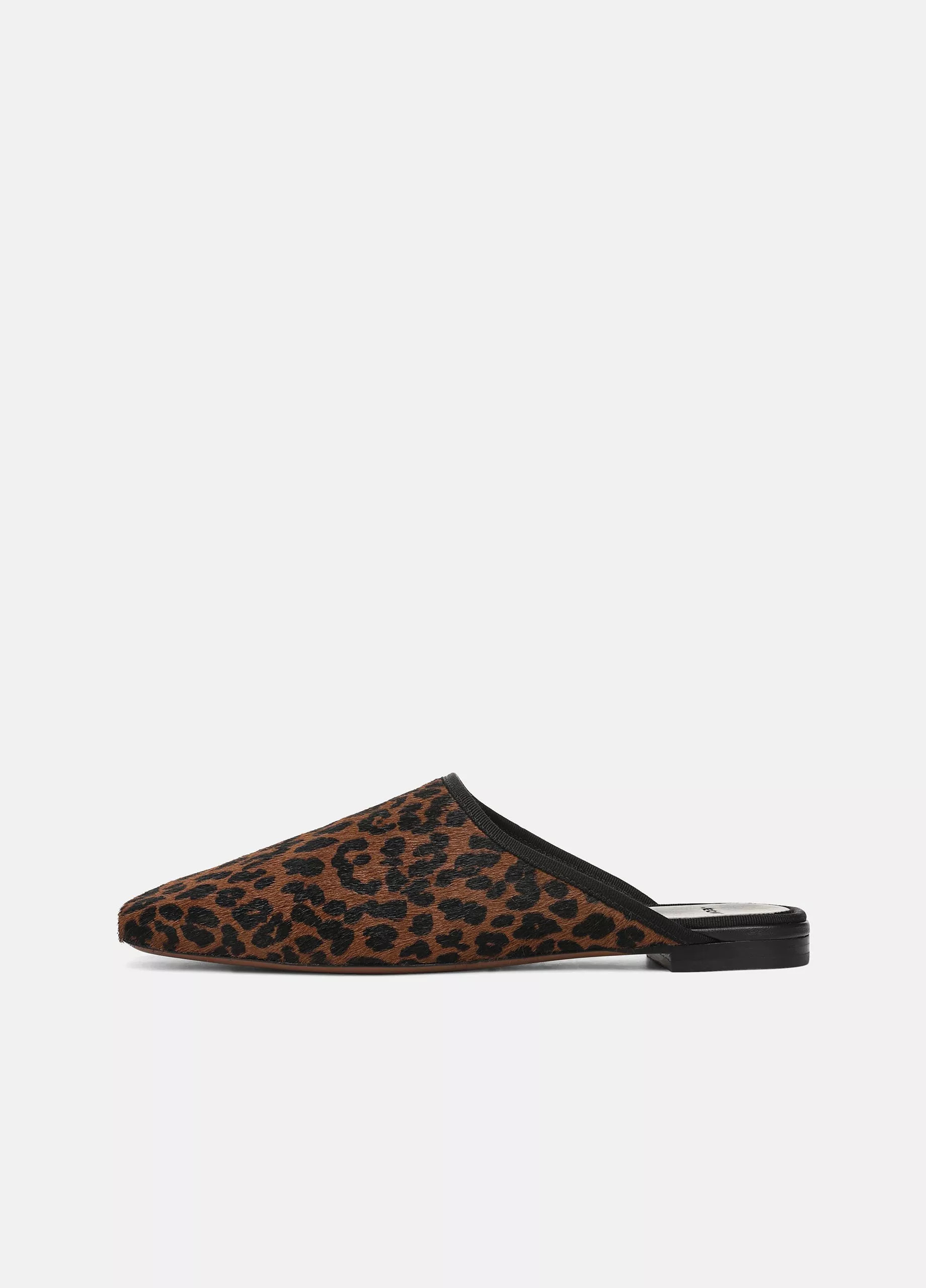 Dakota Leopard-Print Calf Hair Mule | Vince LLC
