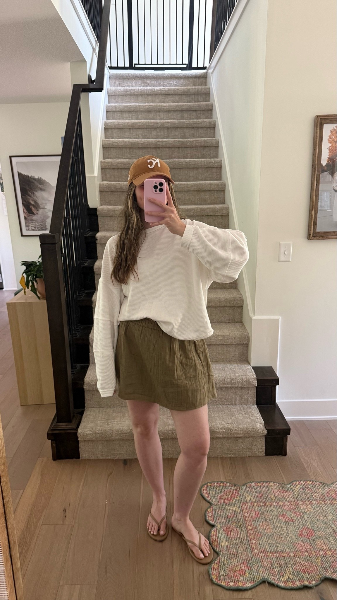 wearing small in pullover and medium in skort (sized up but could have stuck with my usual small) 

Spring outfit, summer outfit, mom style

#LTKootd #LTKmomlife