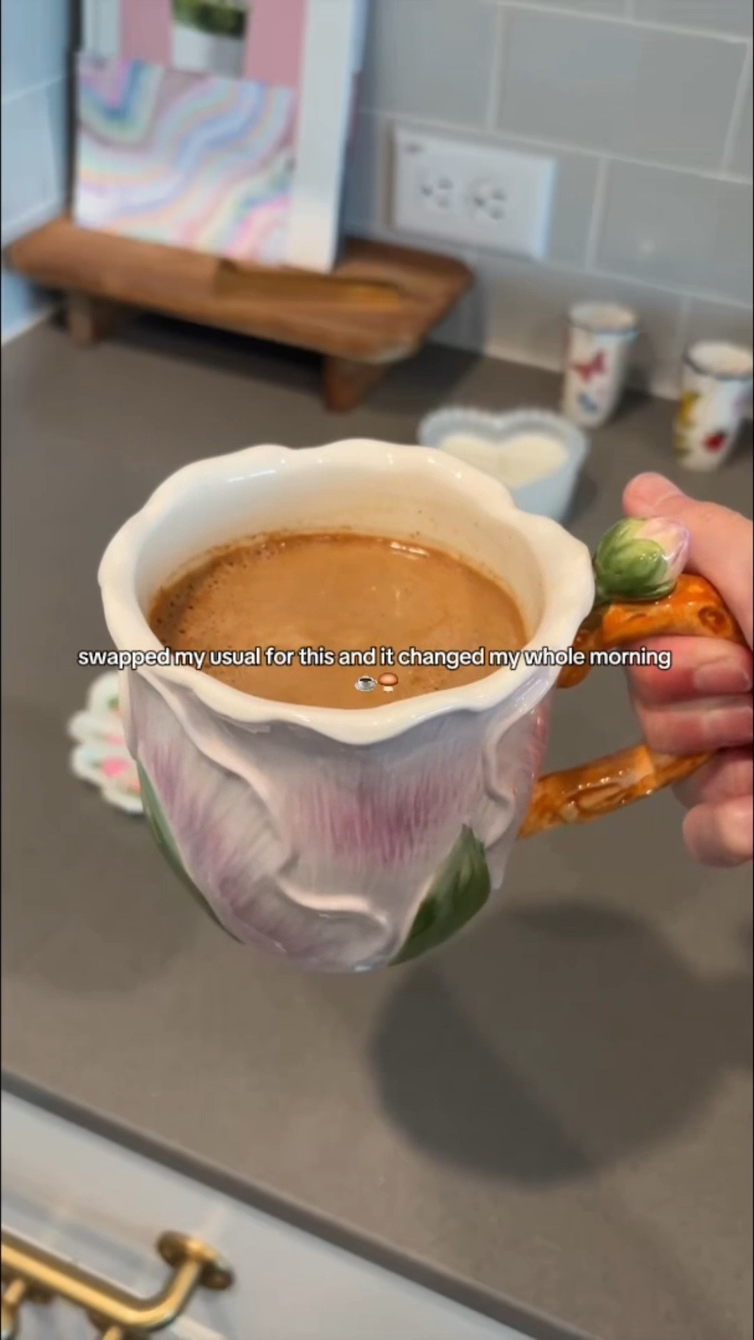 trying something new and letting the morning stretch a little longer ☕🍄‍🟫 and they’re linked on my ltk so you can click the link in my bio to shop there #mudwtr #ad 

#LTKgrwm #LTKmorningroutine #LTKselfcare