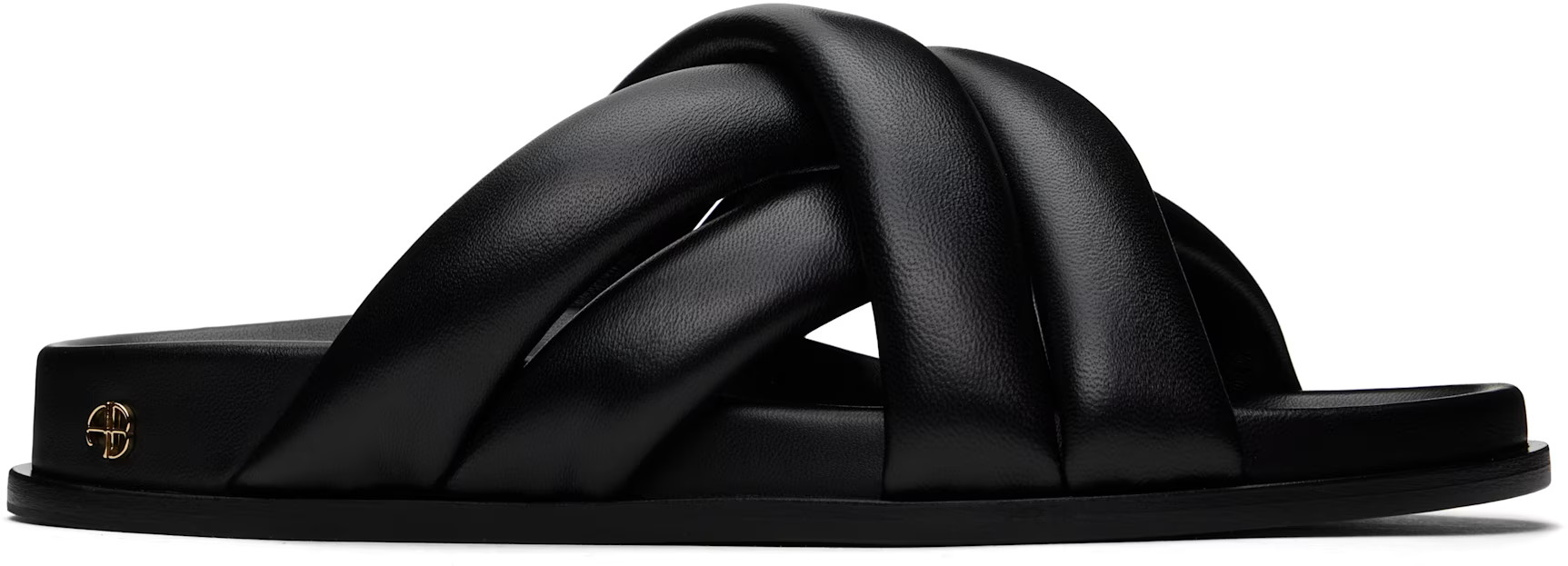 ANINE BING - Black Lizzie Sandals | SSENSE