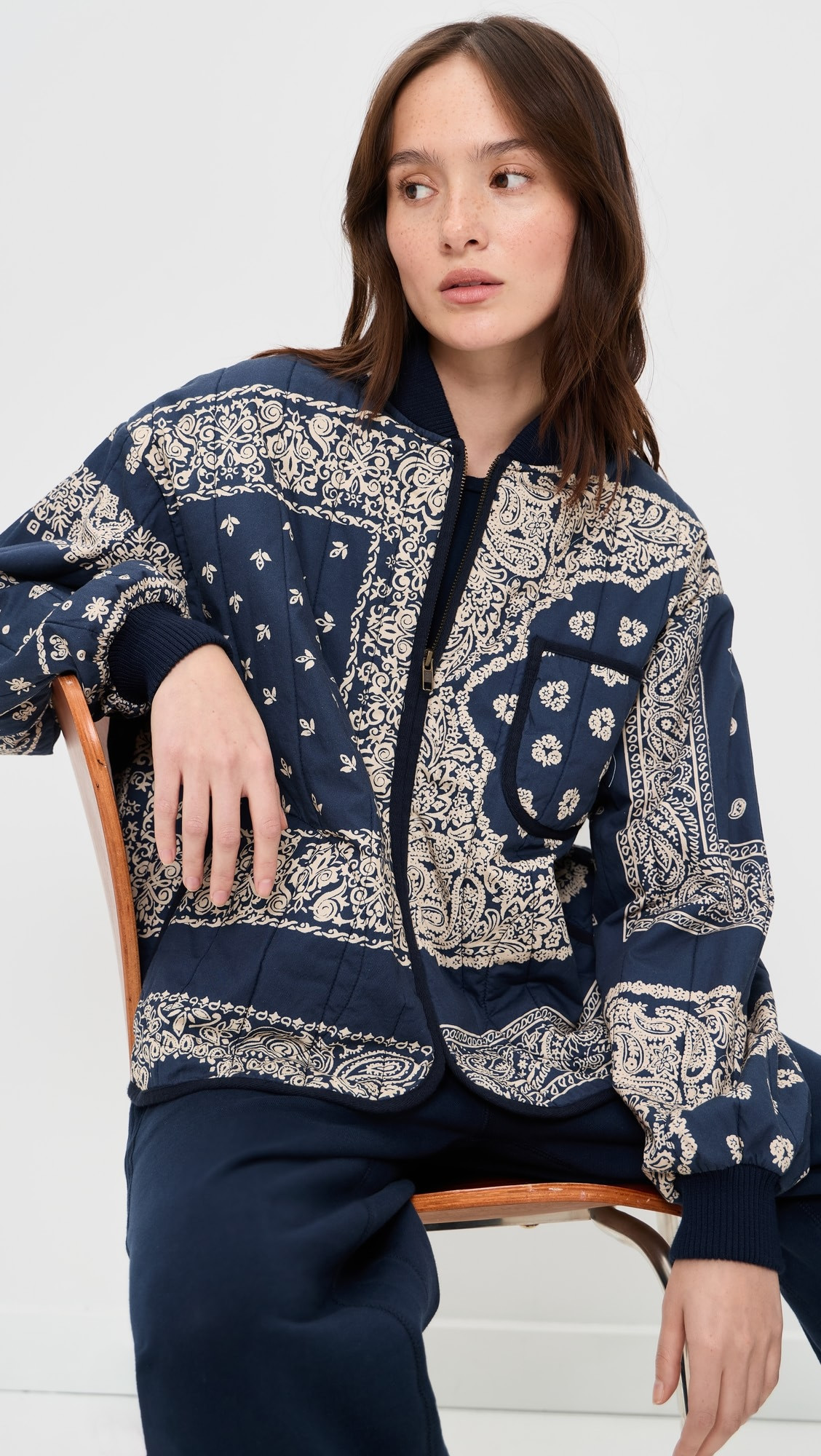 The Quilted Bomber Jacket | Shopbop
