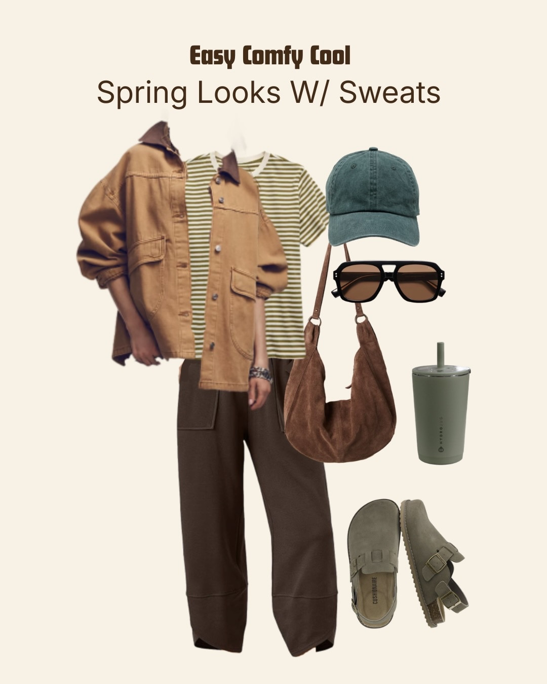 Easy comfy cool spring looks 🧡

Comment SHOP and I’ll send ya links, or just follow along for more easy comfy outfit ideas 👍🏼

#easyoutfitideas #comfyoutfits #springoutfitideas

#LTKSpringSale #LTKmomlife #LTKootd