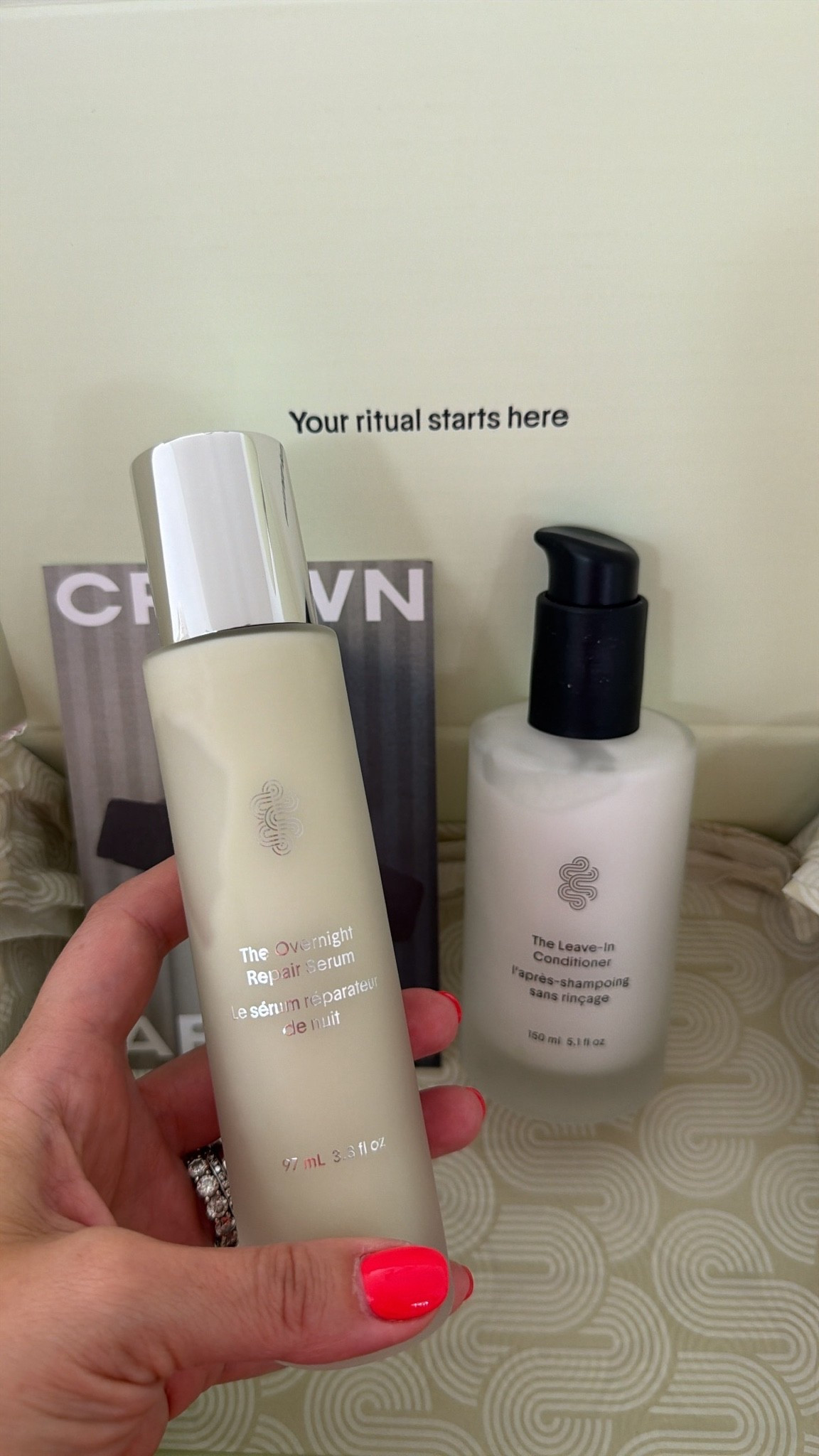 Love Crown affair products and their whole line smells soo good!