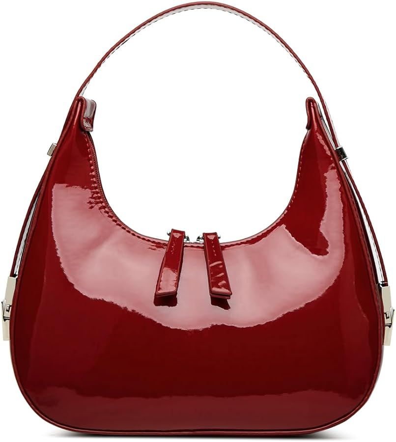 Women's Crescent Shoulder Bags Retro Y2k 90s Hobo Handbags Top Handle Y2k Underarm Bag Fashion Cl... | Amazon (US)