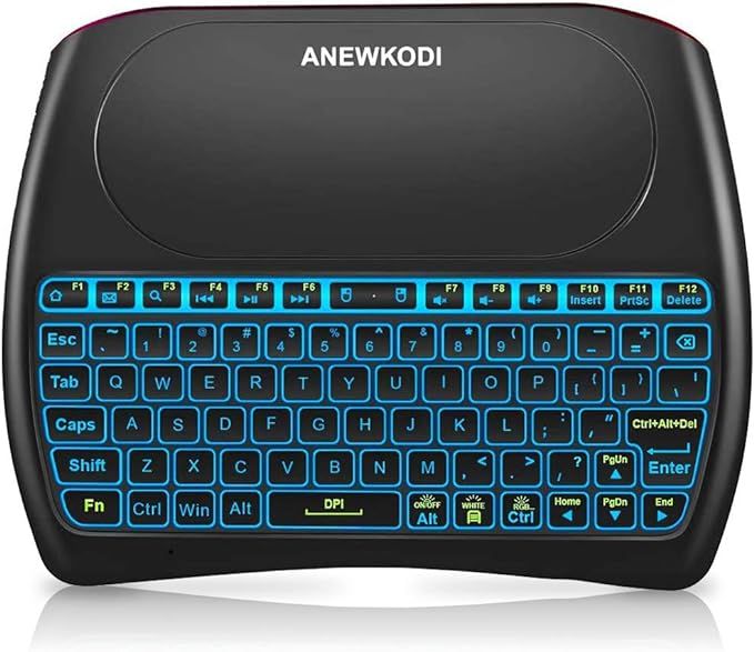 2.4GHz Mini Wireless Keyboard with Touchpad, ANEWKODI Rechargeable Li-ion Battery & Multi-Media K... | Amazon (US)
