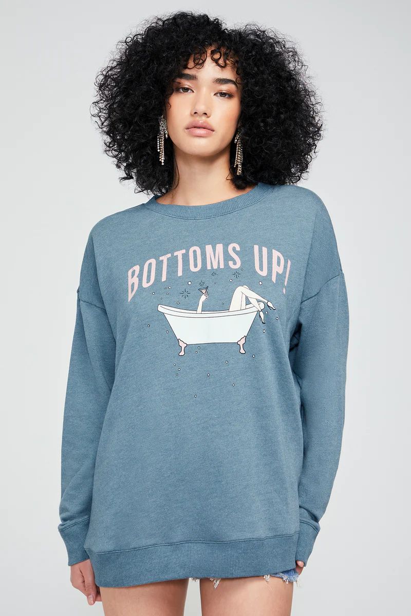 Bottoms Up Roadtrip Sweatshirt | Lead | Wildfox