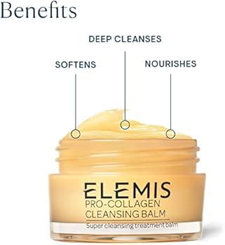 ELEMIS Pro-Collagen Cleansing Balm | Ultra Nourishing Treatment Balm + Facial Mask Deeply Cleanse... | Amazon (US)