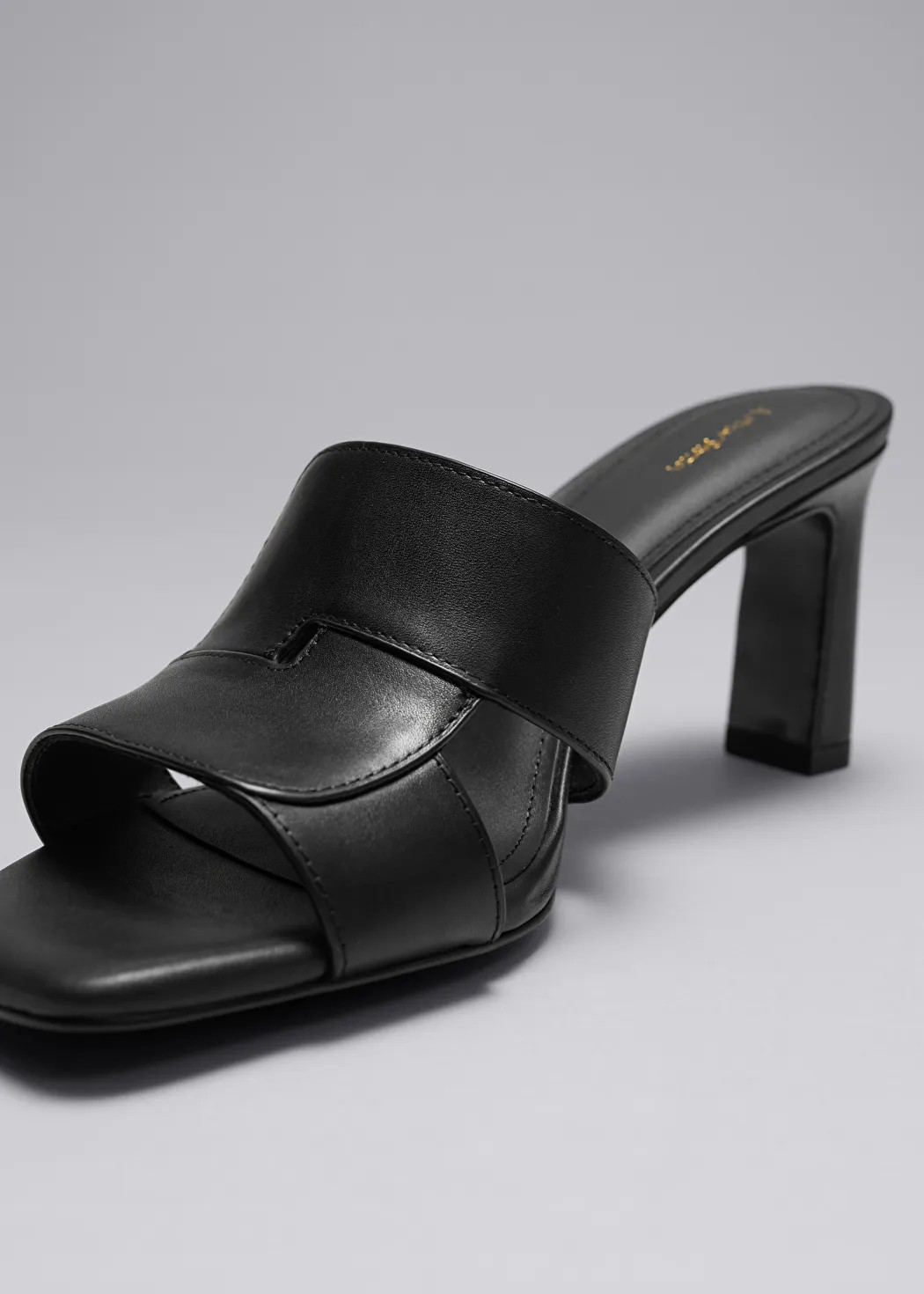 Heeled Leather Mules | & Other Stories UK