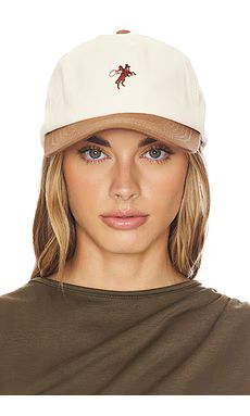 The Laundry Room Giddy Up Papa Cap in Bone & Brown from Revolve.com | Revolve Clothing (Global)