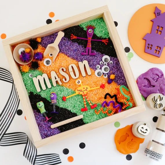 Monster Mash Sensory Kit Halloween sensory bin montessori | Etsy | Etsy (US)