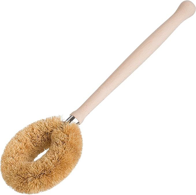 Redecker Coconut Fiber Dish Brush with Untreated Beechwood Handle, 11-Inches | Amazon (US)