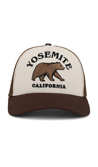 Yosemite California Hat in Brown & Dark Chocolate | Revolve Clothing (Global)