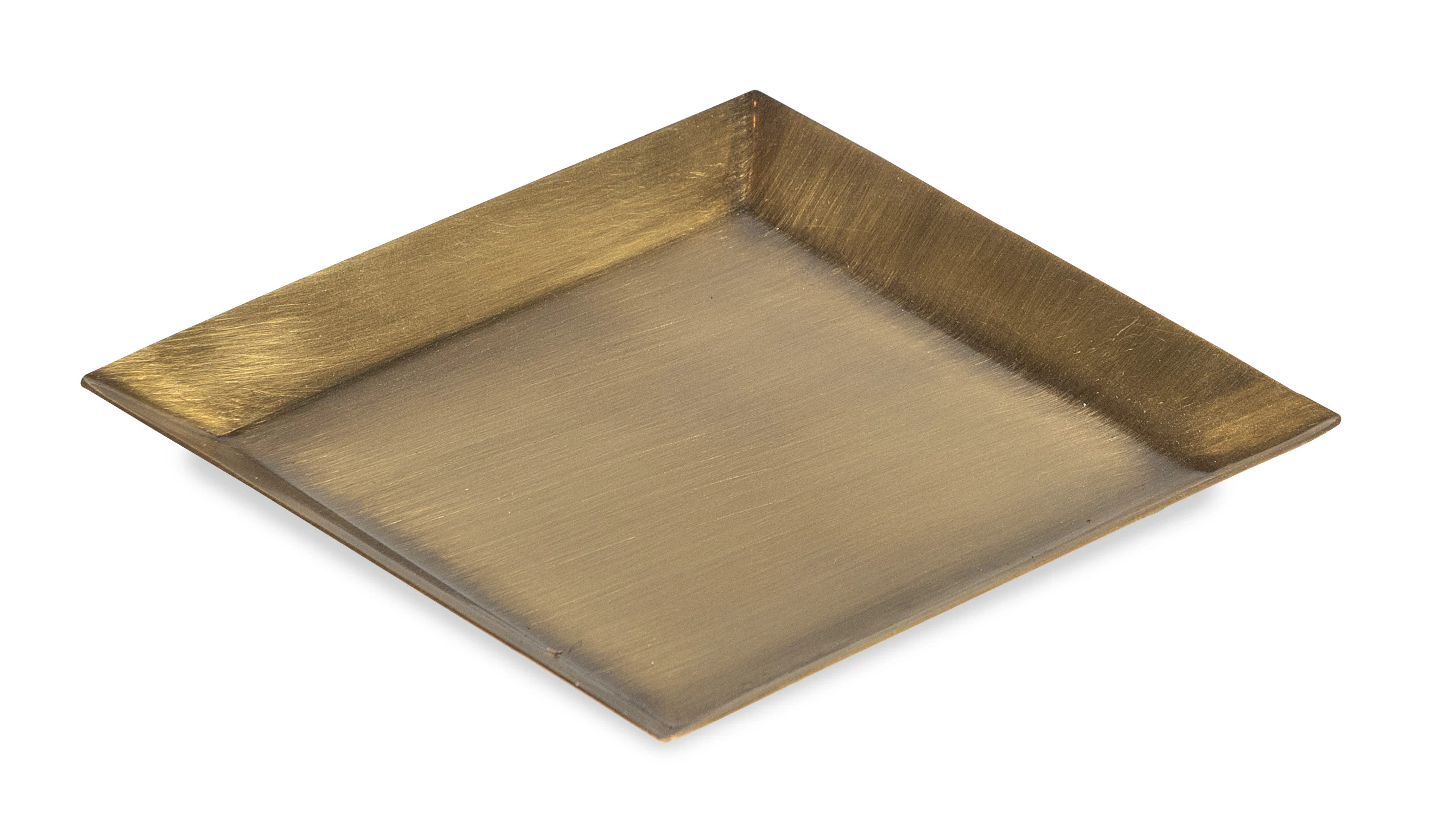 Square Antique Brass Tray | Wayfair North America