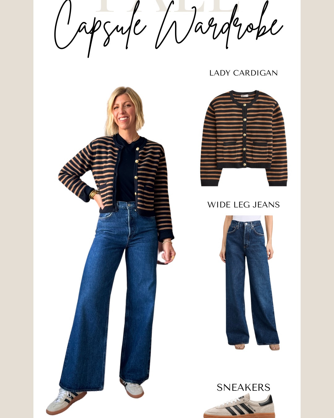 The best place to start when building your fall capsule is with one amazing pair of jeans! A dark wash, wide leg silhouette is not only versatile, but really figure flattering!

#LTKOver40 #LTKSeasonal #LTKStyleTip