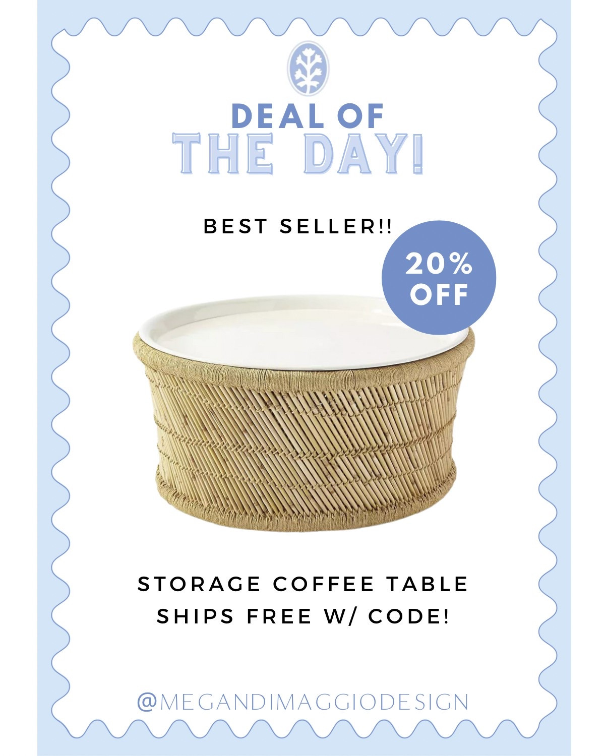 This coastal coffee table is a best seller because it has hidden storage!! And now you can snag it for 20% OFF & free shipping w/ code: FREESHIP2025

It’s perfect for a family room, playroom or beach house where you need extra space to hide toys, games and blankets!

#LTKHome #LTKFamily #LTKSaleAlert