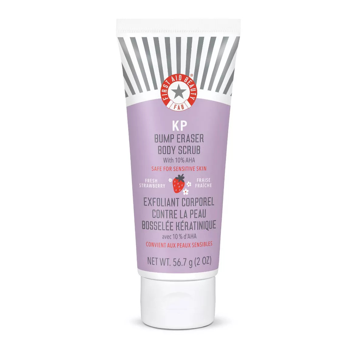 FIRST AID BEAUTY KP Bump Eraser Exfoliating Strawberry Body Scrub for Sensitive to Normal Skin - ... | Target