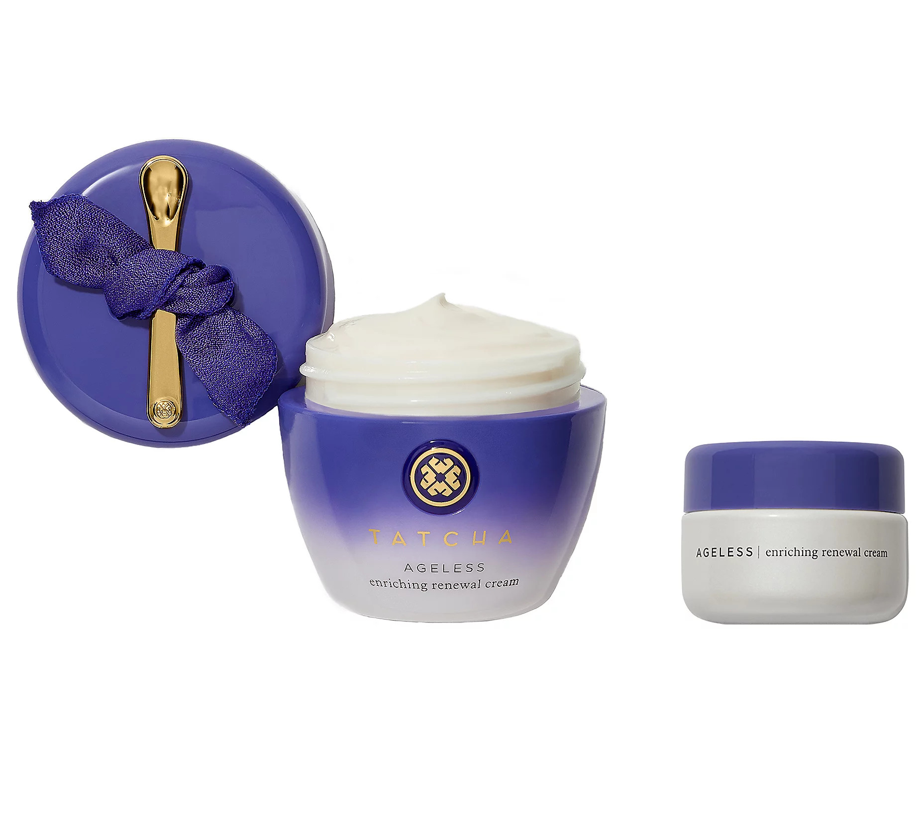 TATCHA Ageless Enriching Renewal Face Cream & Travel Cream | QVC