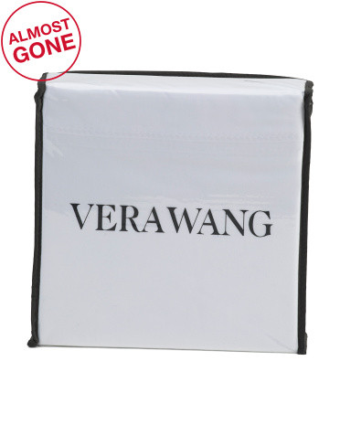 Cotton Sateen White Dot Sheet Set | TJ Maxx