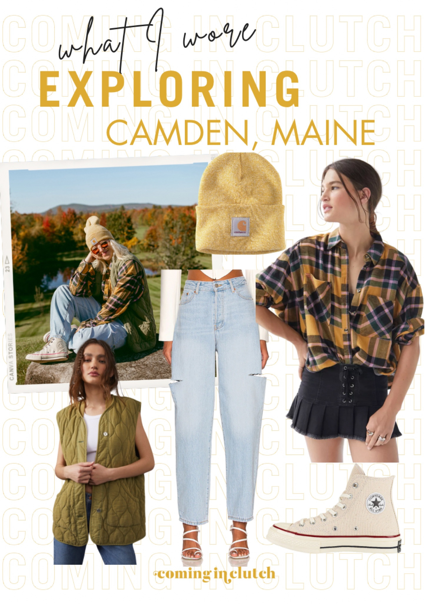 Plaid flannel outfit to explore fall foliage in 🍂🍁

Plaid, plaid flannel, plaid shirt, denim, fall denim, denim trends, converse, quilted vest, vest, converse, fall outfit, fall look

#LTKtravel #LTKSeasonal #LTKstyletip