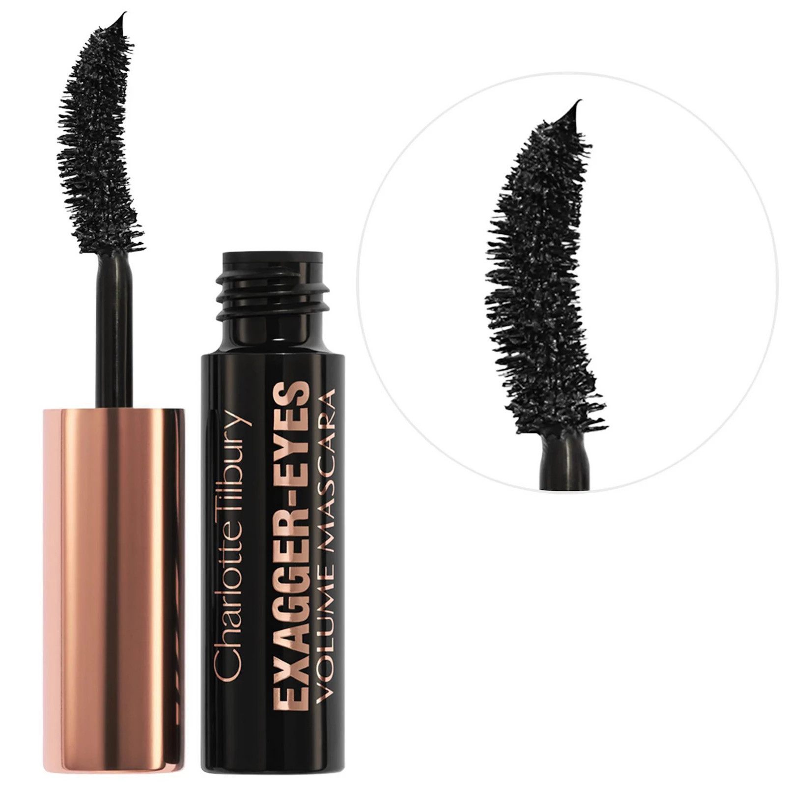 Charlotte Tilbury Exagger-eyes Volumizing and Curling Mascara, Size: .28 Oz, Black | Kohl's