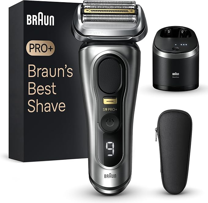 Braun Series 9 PRO+ Electric Razor for Men, 5 Pro Shave Elements & Precision Long Hair Trimmer, 6... | Amazon (US)