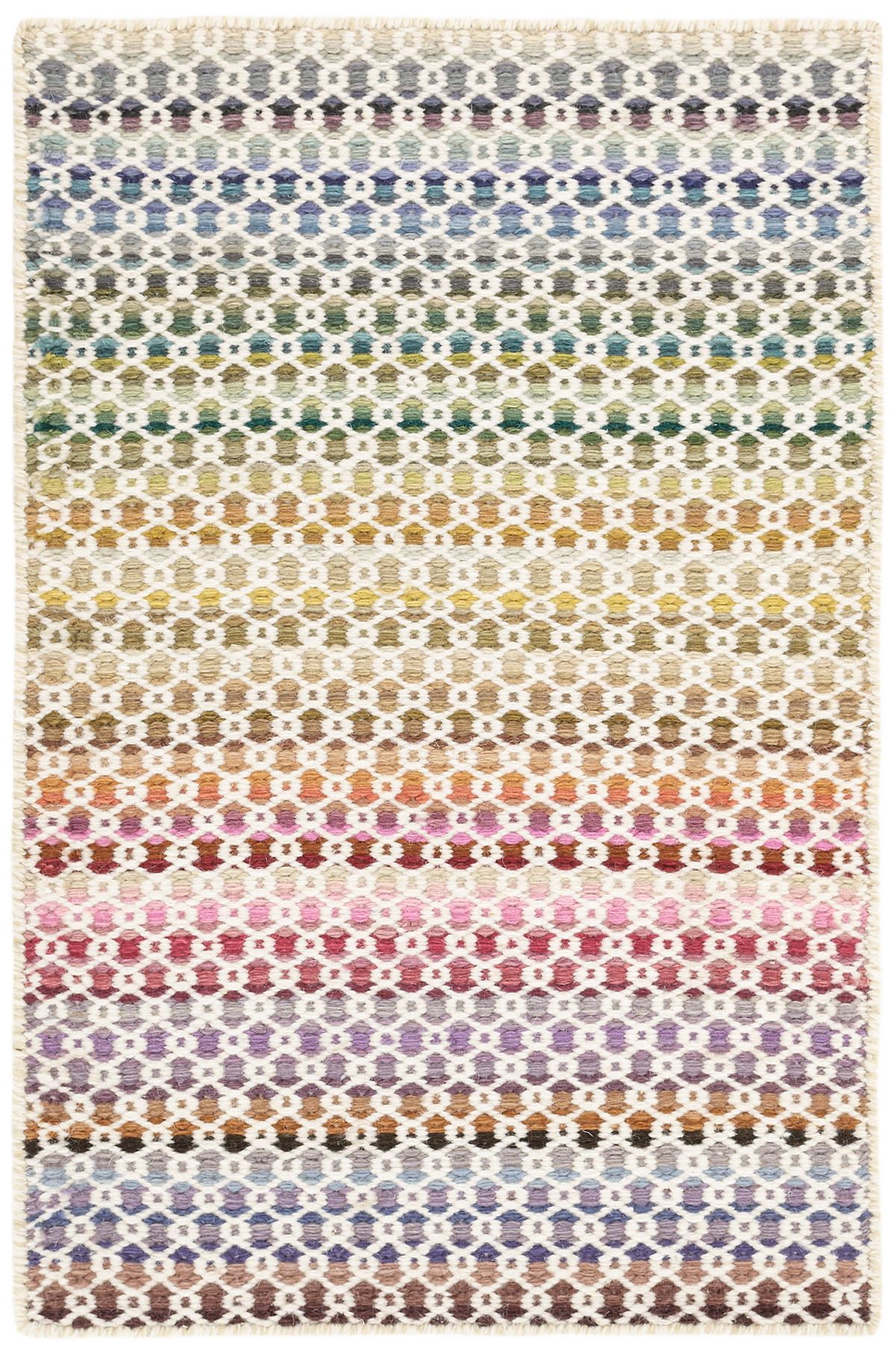 Poppy Multi Woven Wool Rug | Dash &amp; Albert | Annie Selke