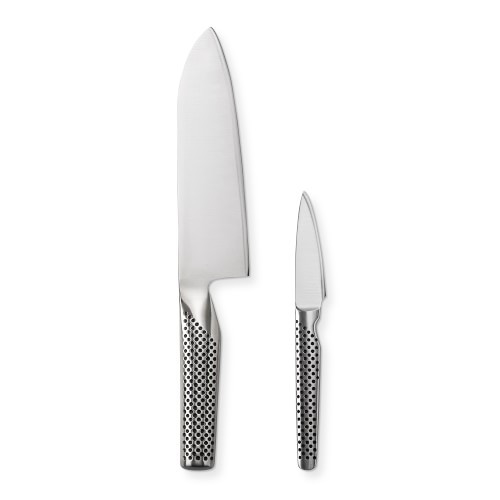 Global Classic 2-Piece Set, 7"" Santoku Knife & Paring Knife | Williams-Sonoma