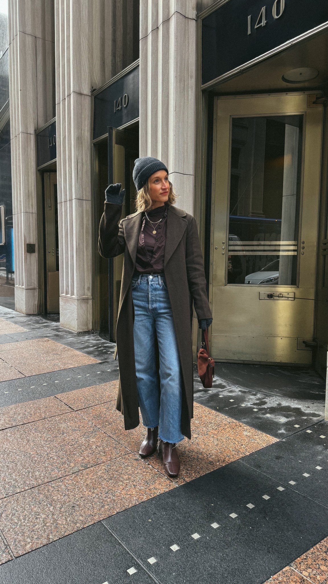 What I Wore: Day Date in Downtown Chicago

Old J.Crew turtleneck, similar linked. Alex Mill button down, XS, TTS. Agolde denim, 24, I took my smaller size. Mango coat, XS, TTS. Rag & Bone boots, TTS, more affordable option linked as well. Quince hat and gloves. Staud bag  

#LTKSeasonal #LTKootd #LTKOver40