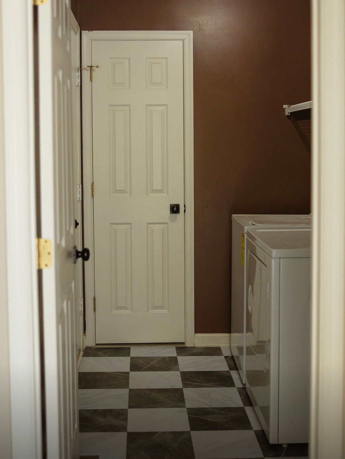 Laundry room | Peel and stick floor tiles #floortiles #peelandstick 

#LTKHome