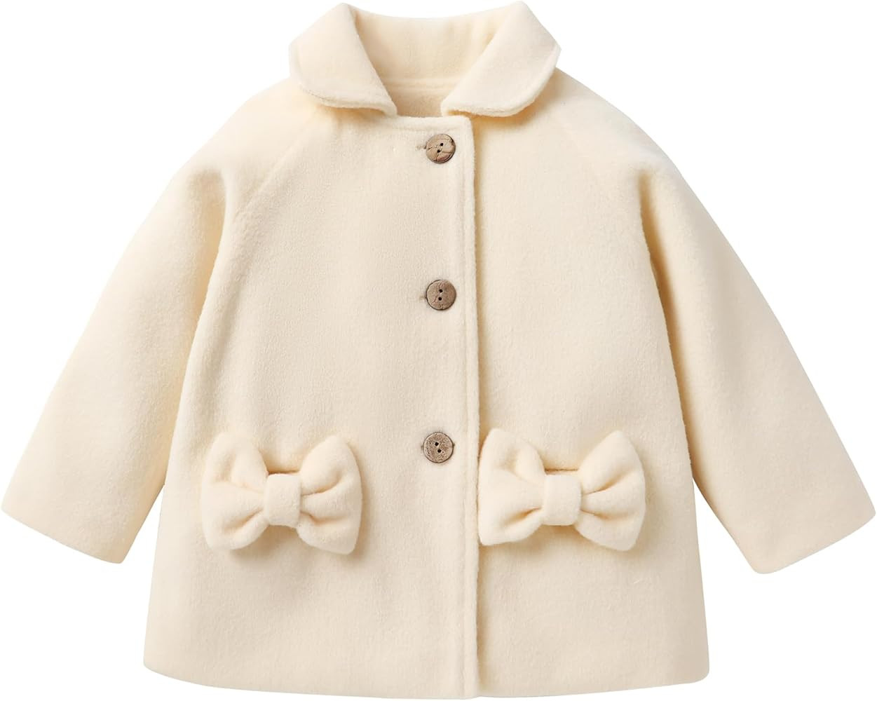 Baby Coats Fall Winter Kid Baby Girl Cloak Button Jacket Clothes Baby Outwear Clothes | Amazon (US)