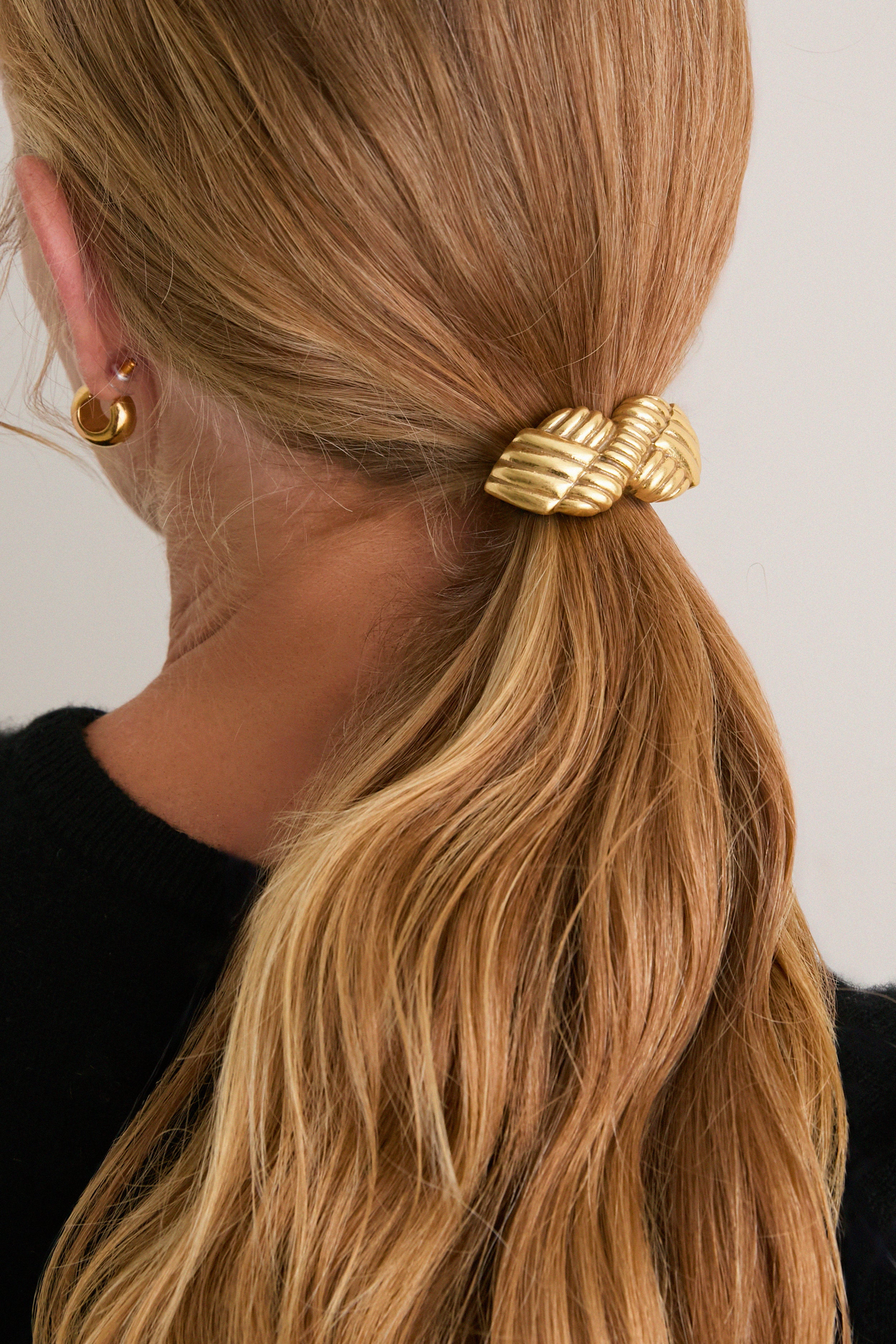 Gold Lattice Hair Tie | Tuckernuck (US)