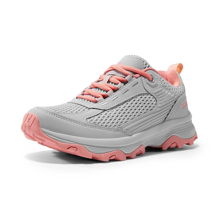 NORTIV 8 Women's Hiking Shoes Lightweight Breathable Mesh Walking Sneakers Outdoor Work Shoes | Amazon (US)