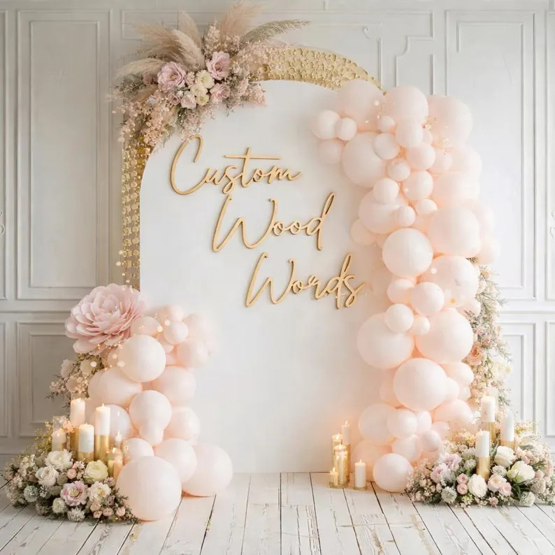 Personalized Wood Sign | Custom Wall Decor, Wedding Backdrop | Etsy (Global)