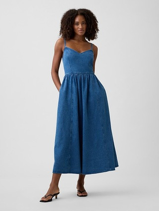 Sweetheart Midi Dress | Gap Factory