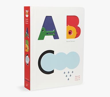 Touch Think and Learn: ABC Board Book | Pottery Barn Kids