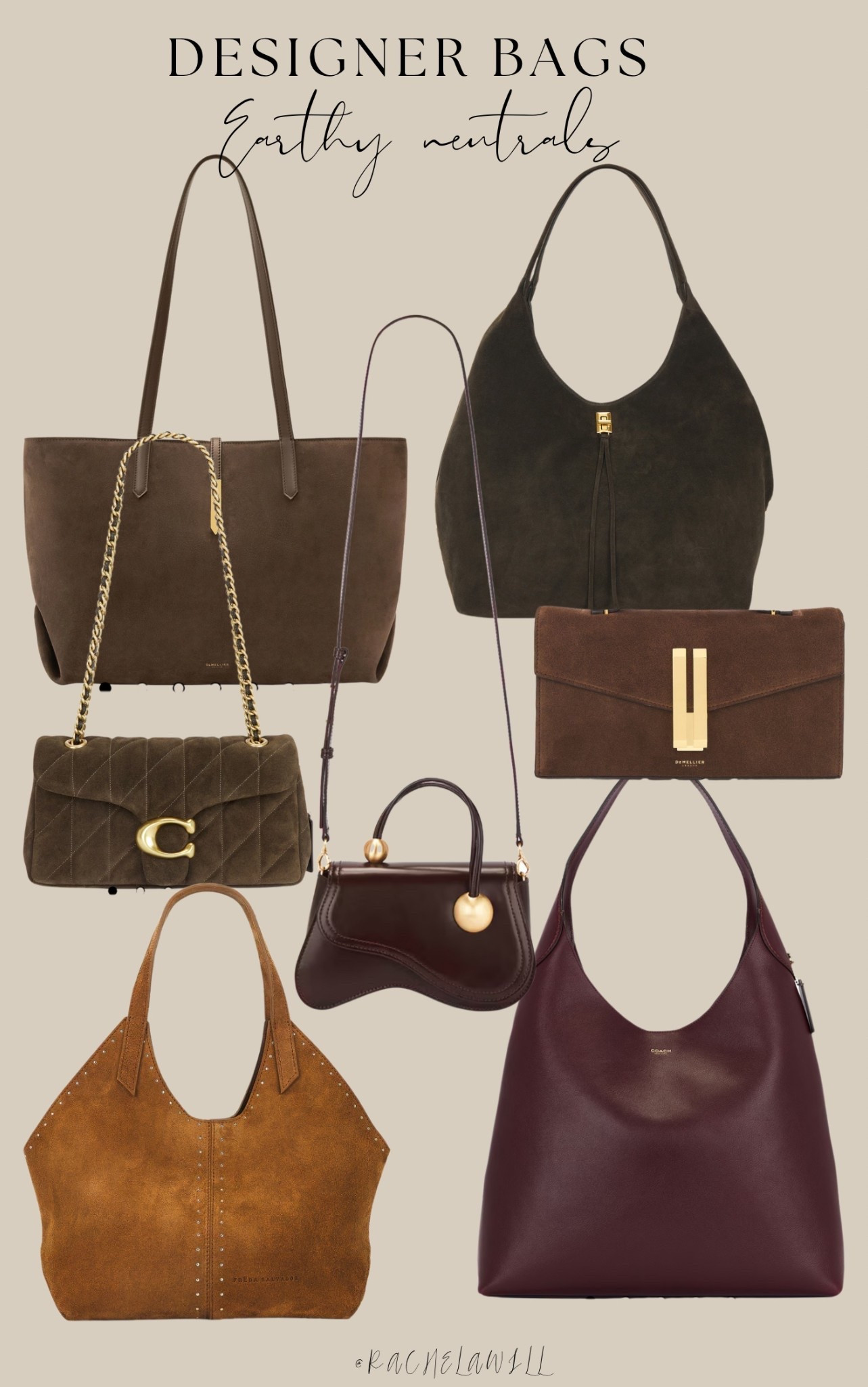 🍂✨ New season, new neutrals! These gorgeous Coach fall + winter bags are giving timeless chic — the perfect mix of cozy textures and classic style. From buttery tans to soft creams, these neutral tones pair with everything. 🤎👜

Shop my favorites on LTK — linked for you to browse, save, and style all season long.

#LTKFinds #CoachStyle #FallFashion #WinterStyle #NeutralAesthetic #LTKBagEdit #OOTDInspo