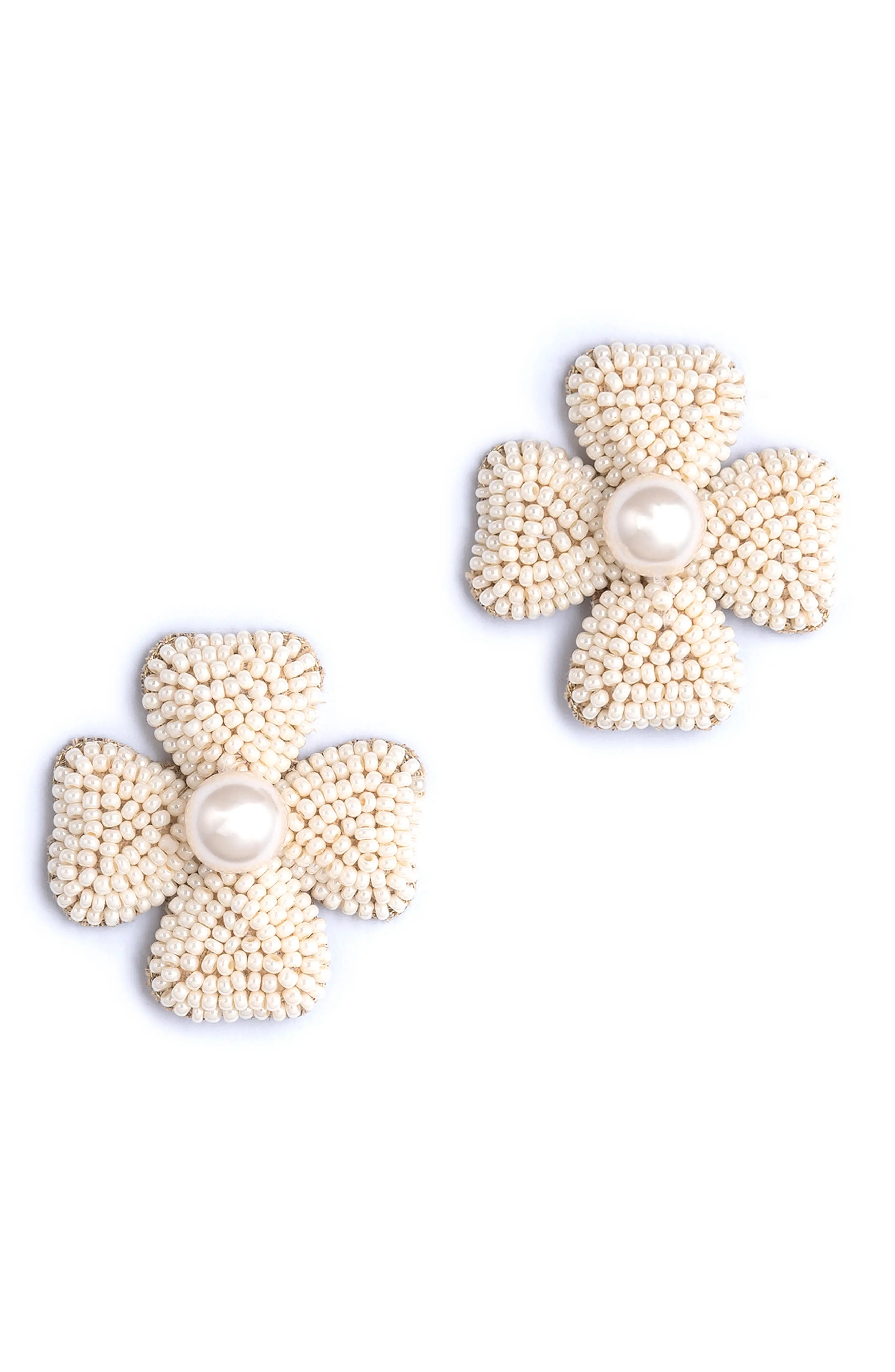 Liora Beaded Flower Drop Earrings (Women) | Nordstrom | Nordstrom