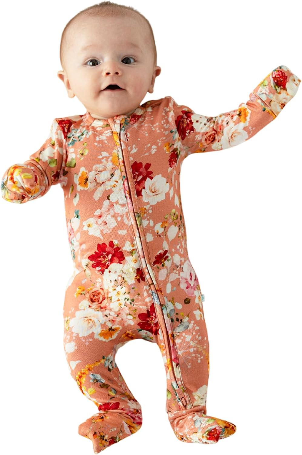Posh Peanut Girls Convertible Baby Sleepers, Toddlers Footless Pajamas | Amazon (US)