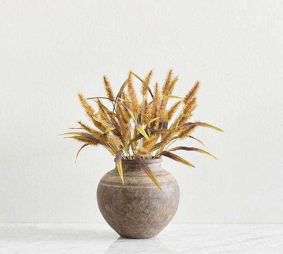 Faux Mini Dry Grass Bundle | Pottery Barn (US)
