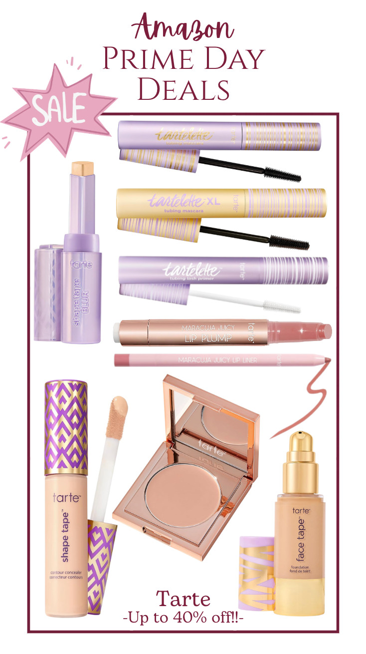 Tarte has products on sale for 40% off for Prime Day, including my favorite Shape Tape concealer!! Jump on this deal!! 

 #LTKSaleAlert #LTKBeauty
