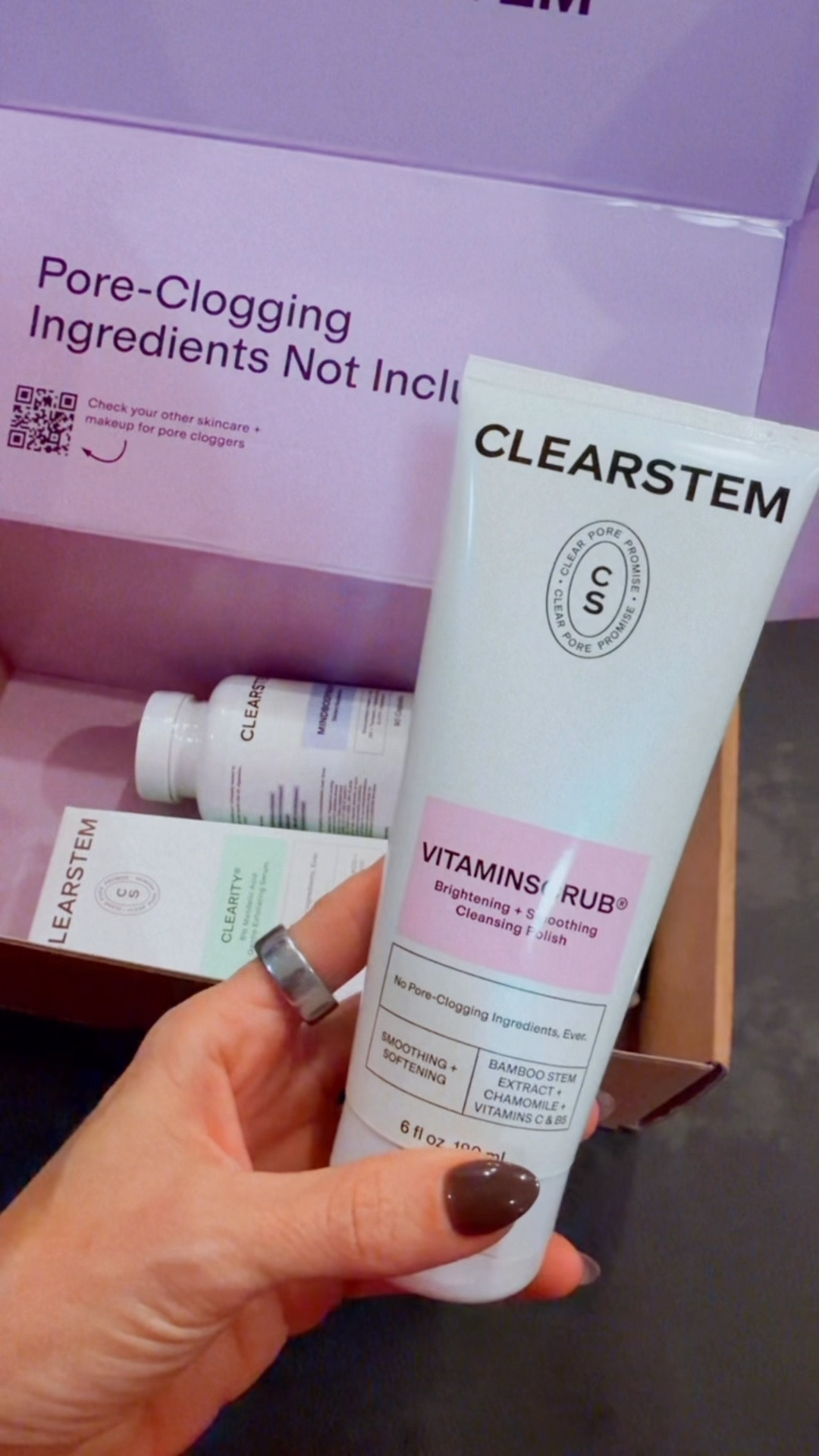 @clearstem skincare haul 
CODE: MARGSBAKER 

#LTKselfcare #LTKBeauty #LTKmorningroutine