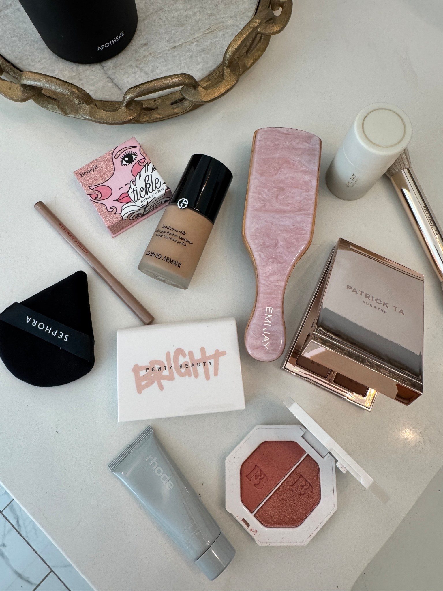 All my ***new trys*** from the Sephora sale that I’m obsessed w already!! 