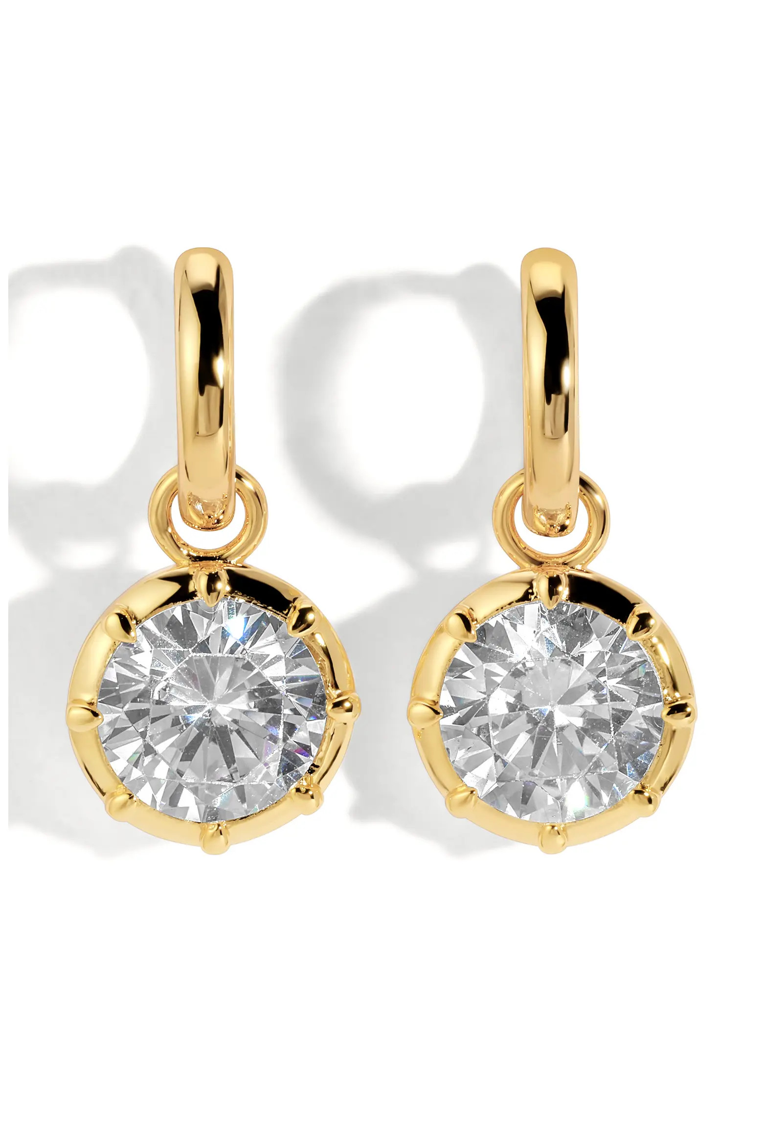 Grande Celeste Charm Huggie Hoop Earrings (Women) | Nordstrom | Nordstrom