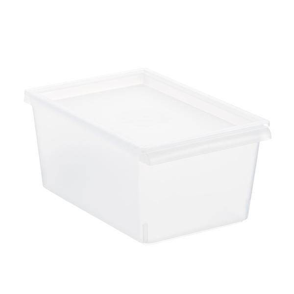 Plastic Stacking Bins with Lids | The Container Store
