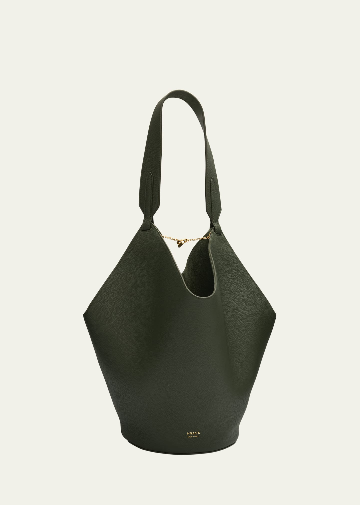 Khaite Lotus Small Calfskin Tote Bag | Bergdorf Goodman