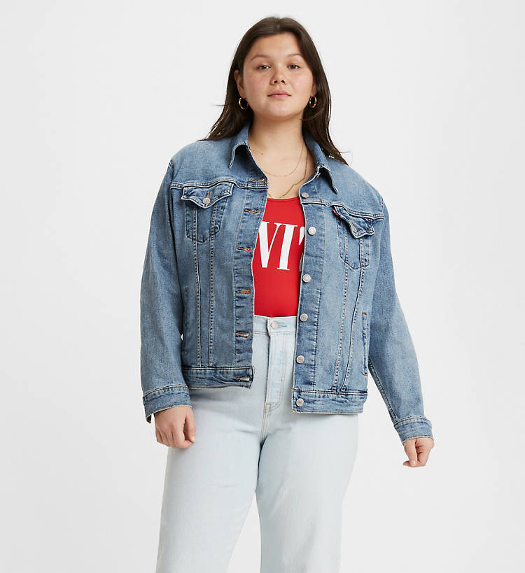 Ex-boyfriend Trucker Jacket (plus Size) | LEVI'S (US)