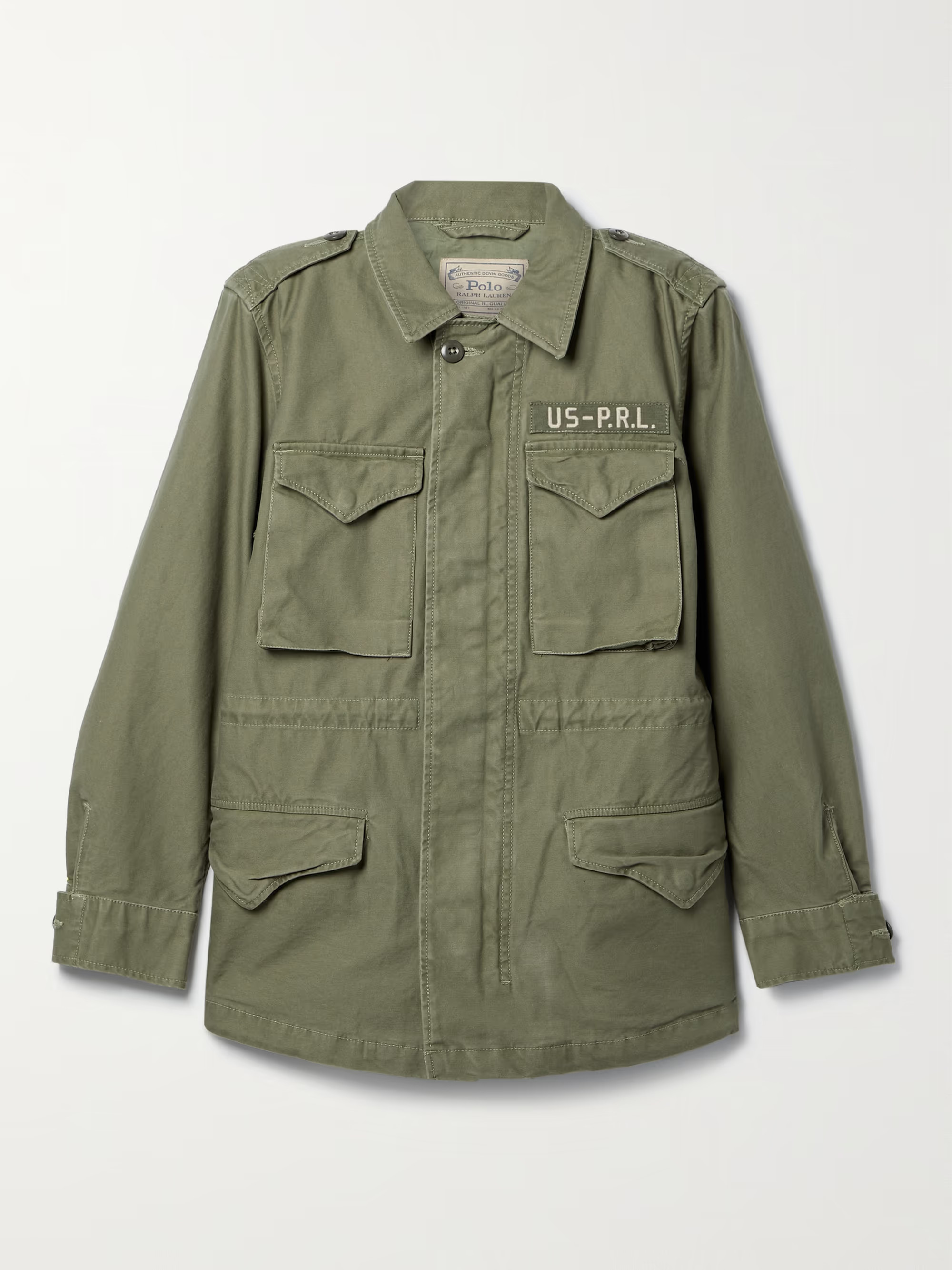 Cotton-canvas jacket | NET-A-PORTER (US)