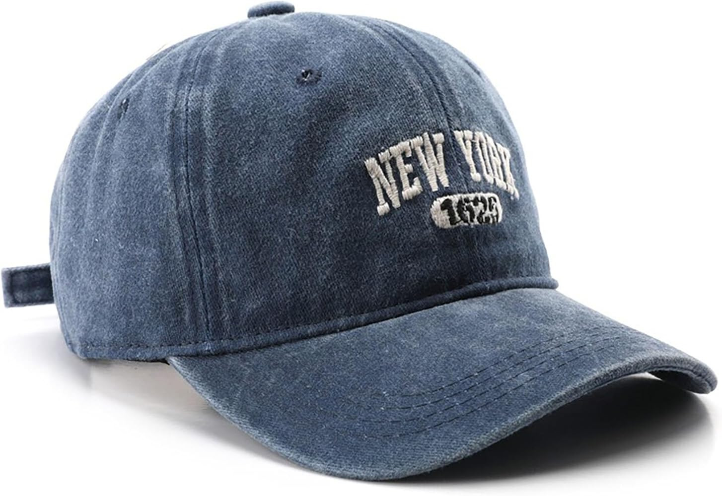 New York Hat Washed Baseball Cap Unisex Sun Hat Adjustable Trucker Cap | Amazon (US)